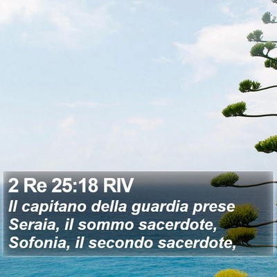 2 Re 25:18 RIV Bible Verse Image