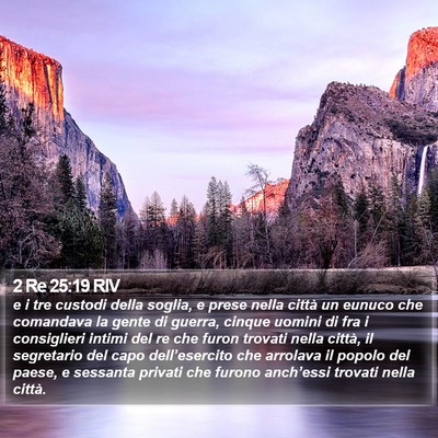 2 Re 25:19 RIV Bible Verse Image