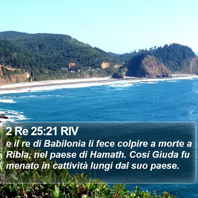 2 Re 25:21 RIV Bible Verse Image