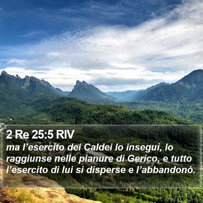 2 Re 25:5 RIV Bible Verse Image