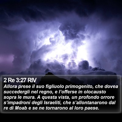 2 Re 3:27 RIV Bible Verse Image