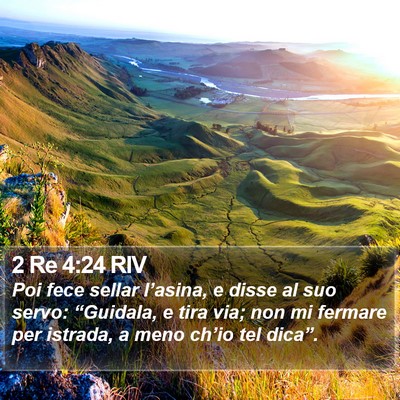 2 Re 4:24 RIV Bible Verse Image