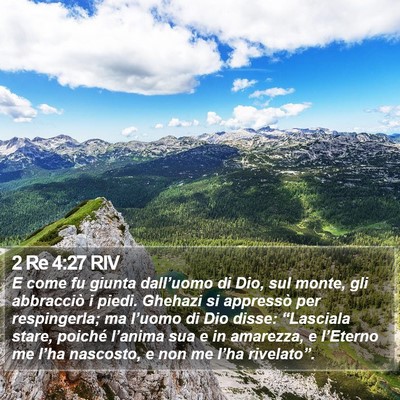2 Re 4:27 RIV Bible Verse Image