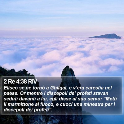 2 Re 4:38 RIV Bible Verse Image