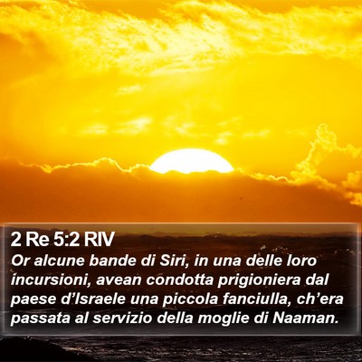 2 Re 5:2 RIV Bible Verse Image