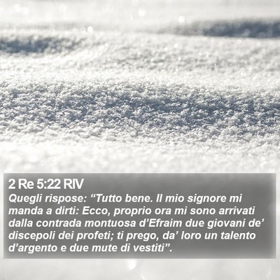 2 Re 5:22 RIV Bible Verse Image