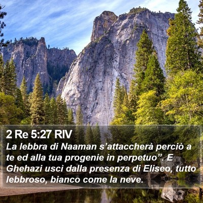 2 Re 5:27 RIV Bible Verse Image