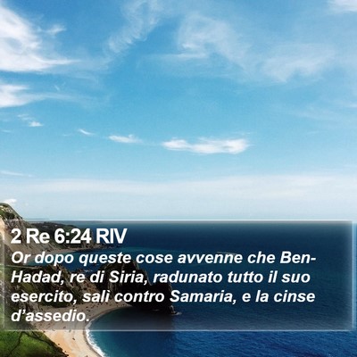2 Re 6:24 RIV Bible Verse Image