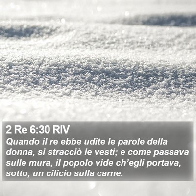 2 Re 6:30 RIV Bible Verse Image