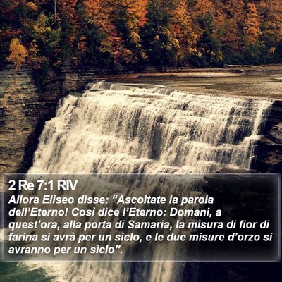 2 Re 7:1 RIV Bible Verse Image