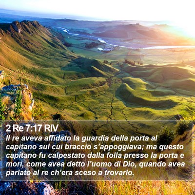 2 Re 7:17 RIV Bible Verse Image