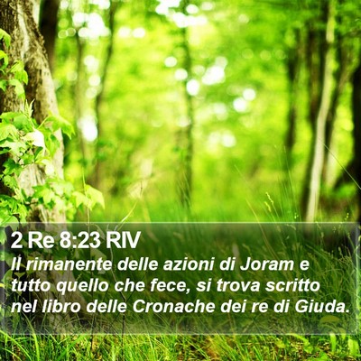 2 Re 8:23 RIV Bible Verse Image