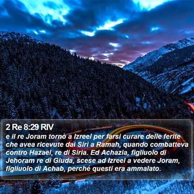 2 Re 8:29 RIV Bible Verse Image