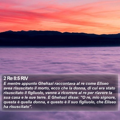 2 Re 8:5 RIV Bible Verse Image
