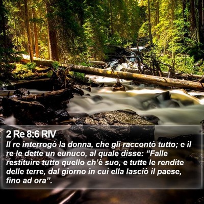 2 Re 8:6 RIV Bible Verse Image