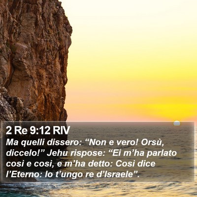 2 Re 9:12 RIV Bible Verse Image