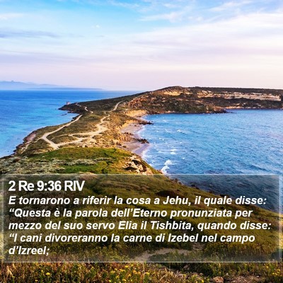 2 Re 9:36 RIV Bible Verse Image