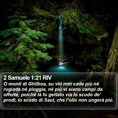 2 Samuele 1:21 RIV Bible Verse Image