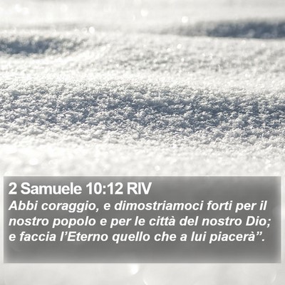 2 Samuele 10:12 RIV Bible Verse Image