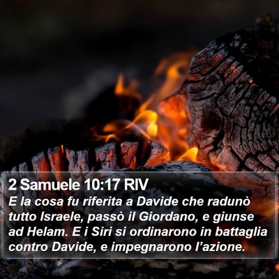 2 Samuele 10:17 RIV Bible Verse Image