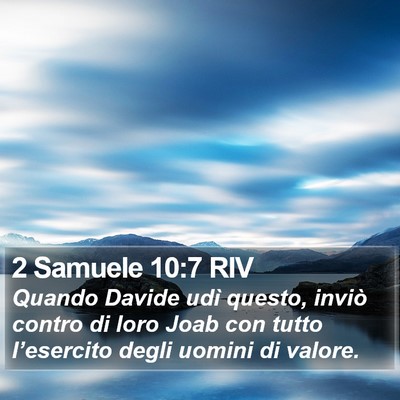 2 Samuele 10:7 RIV Bible Verse Image