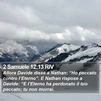 2 Samuele 12:13 RIV Bible Verse Image