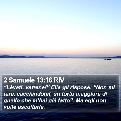 2 Samuele 13:16 RIV Bible Verse Image
