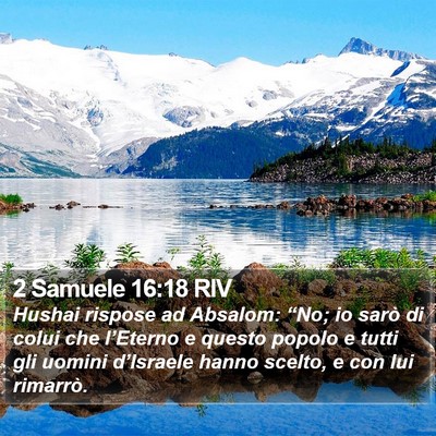 2 Samuele 16:18 RIV Bible Verse Image