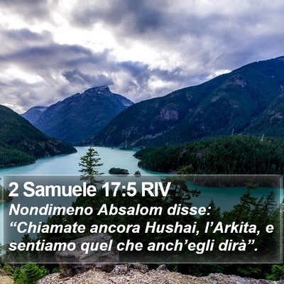 2 Samuele 17:5 RIV Bible Verse Image