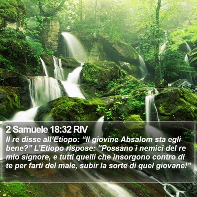 2 Samuele 18:32 RIV Bible Verse Image