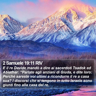 2 Samuele 19:11 RIV Bible Verse Image