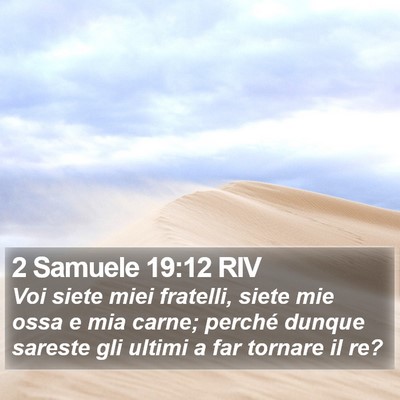 2 Samuele 19:12 RIV Bible Verse Image