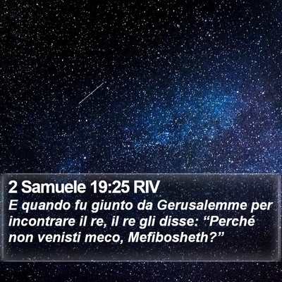 2 Samuele 19:25 RIV Bible Verse Image