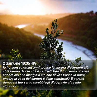 2 Samuele 19:35 RIV Bible Verse Image
