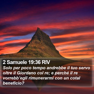 2 Samuele 19:36 RIV Bible Verse Image