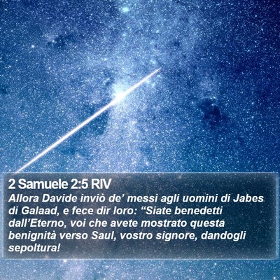 2 Samuele 2:5 RIV Bible Verse Image