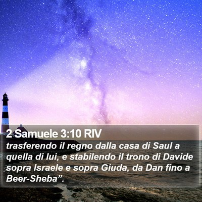 2 Samuele 3:10 RIV Bible Verse Image