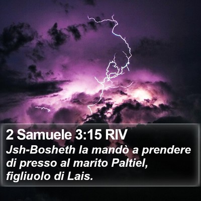 2 Samuele 3:15 RIV Bible Verse Image