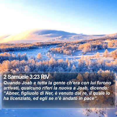 2 Samuele 3:23 RIV Bible Verse Image