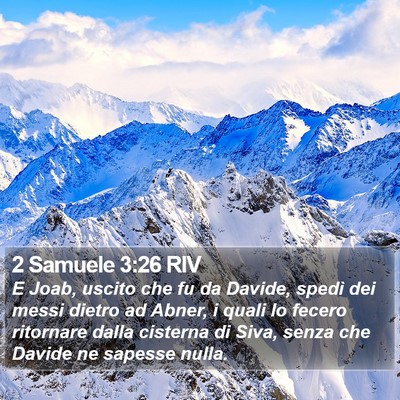 2 Samuele 3:26 RIV Bible Verse Image