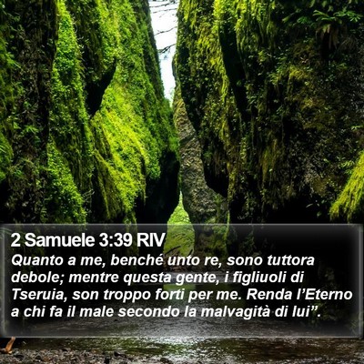 2 Samuele 3:39 RIV Bible Verse Image