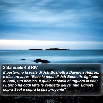 2 Samuele 4:8 RIV Bible Verse Image