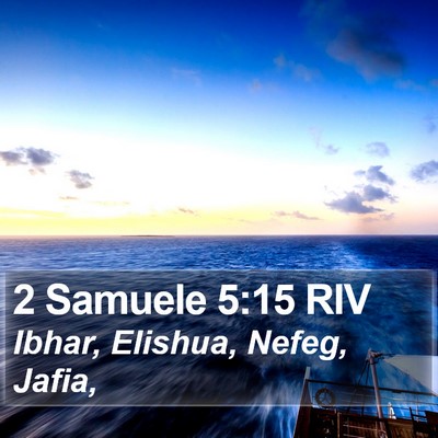 2 Samuele 5:15 RIV Bible Verse Image