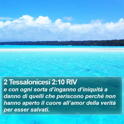 2 Tessalonicesi 2:10 RIV Bible Verse Image
