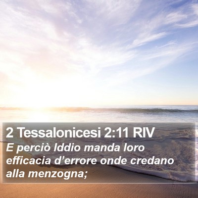 2 Tessalonicesi 2:11 RIV Bible Verse Image