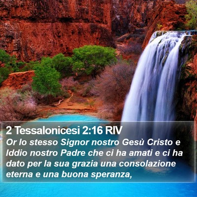 2 Tessalonicesi 2:16 RIV Bible Verse Image
