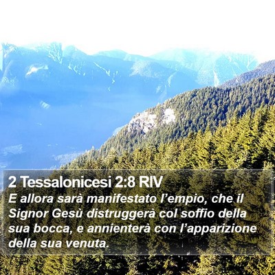 2 Tessalonicesi 2:8 RIV Bible Verse Image