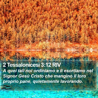 2 Tessalonicesi 3:12 RIV Bible Verse Image
