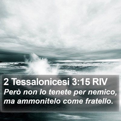 2 Tessalonicesi 3:15 RIV Bible Verse Image