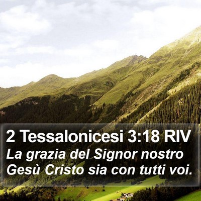2 Tessalonicesi 3:18 RIV Bible Verse Image